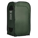 キングジム 防災用品 縦横使える防災テント 1人用 プライバシー保護 カーキ BTN100-KH