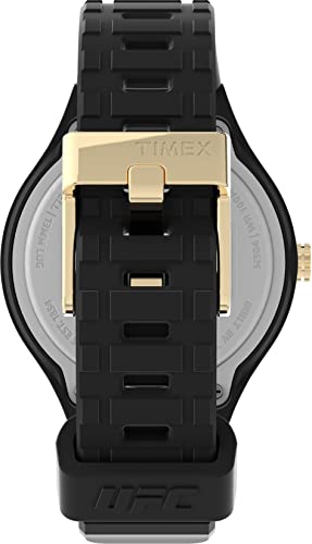 Montre Timex UFC femme 38 mm avec bracelet en silicone noir TW2V56900