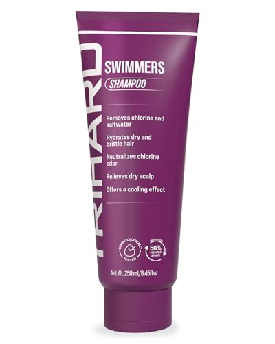 TRIHARD Shampoo Premium per il Nuoto | Difesa Definitiva contro Cloro e Acqua Salata | Scelta per la Cura dei Capelli dei Nuotatori Professionisti