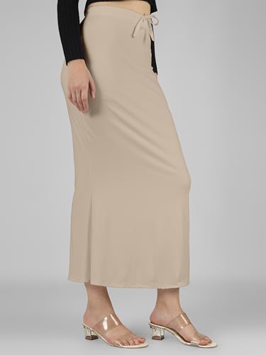 Image of Nexsus Stretchable Saree Shapewear | Petticoat for Women | Cotton Blended | Skirts for Women | Shape Wear Dress for Saree | Available in 80+ Colors and Plus Sizes