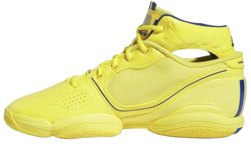 Chaussures de basket-ball homme adidas Adizero Rose 1 Resomod jaune et bleu roi