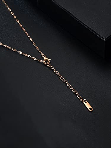 Image of Yellow Chimes Necklace for Women and Girls Love Pendant for Women | Valentines Special Love Heart Chain Pendant | Birthday Gift for Women Anniversary Gift for Wife Valentine Gift for Girls