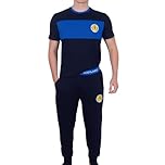 Scottish FA Scotland Men's Pyjamas Official Premium Loungewear Set Navy Blue Size Medium