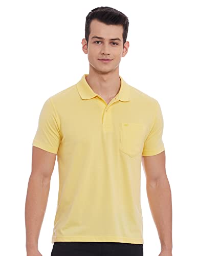 Image of Monte Carlo Mens S.Blue Plain Collar T-Shirt |22203401-167
