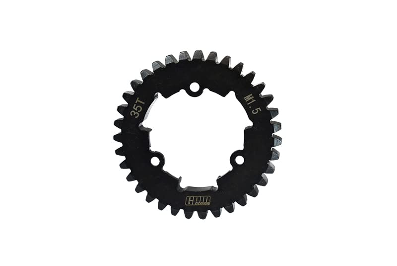 GPM RC Cars Upgrades Medium Carbon Steel Spur Gear 35T for 1/5 X-Maxx 6S Monster Truck（77076-4）& 1/5 X-Maxx 8S Monster Truck（77086-4）