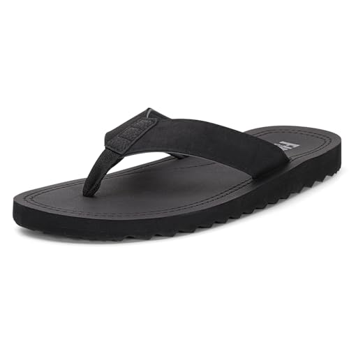 MALIDA Mens Cushion Thong Sandals