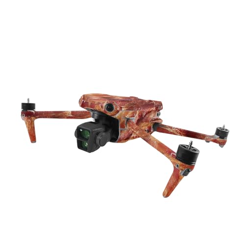 Image of MightySkins Skin Compatible with DJI Air 3 - Crispy Bacon | Protective, Durable, and Unique Vinyl Decal wrap Cover | Easy to Apply, Remove, and Change Styles