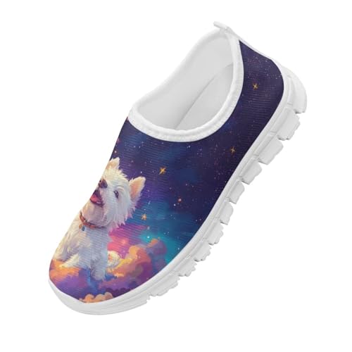 Girls Slip On Shoes Little Kid Big Kid Cute Gym Tennis Athletic Shoes 5