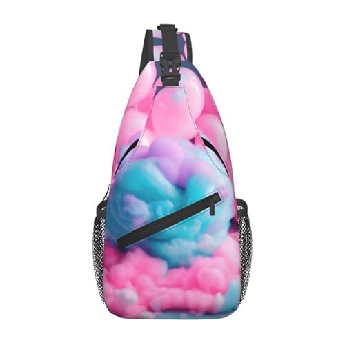 Mochila tipo bandolera urbana color negro para deporte