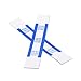 Y essential Currency Straps â€“ Bill Wrappers, Money Bands to Organize Bills, ABA Standard Colors, Self-Adhesive, 7.5 x 1.15 Inches (Blue$100-100pcs)