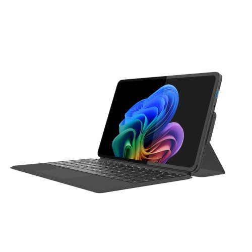 Image of 2-in-1 Laptop /Tablet (2026), Windows 11 PC with Magnetic Keyboard, 12 inch 2K FHD IPS Touchscreen Display, 12GB RAM 256GB SSD, 6500Y Processor, USB-C, 2 Stereo Speakers for Home Office Students