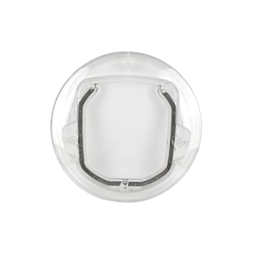 BESPORTBLE Sturdy Cat Entry Exit Door Round Hole Pet Door for Dogs Cats Magnetic Easy to Install