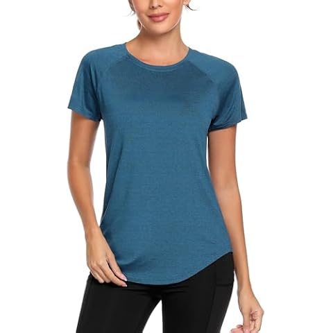 Wayleb Women's Lightweight Sports T-Shirt Cover