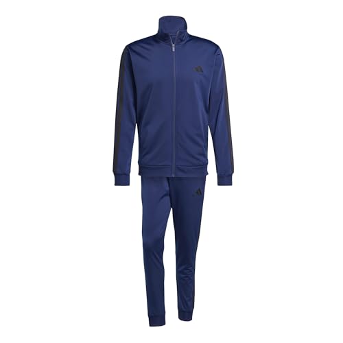 Image of adidas Mens Basic 3-stripes Tricot Track