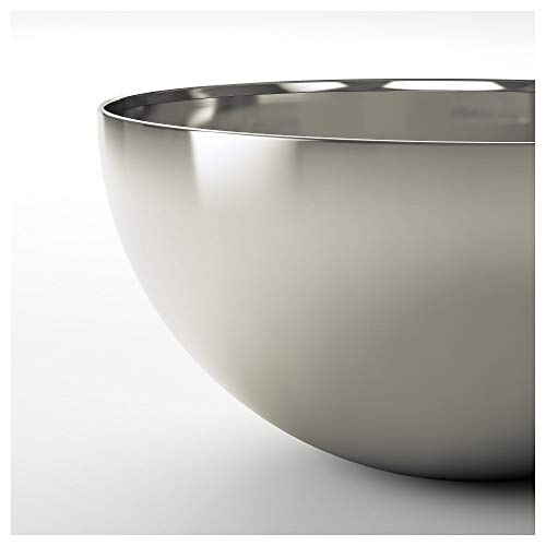 IKEA 200.572.55 Blanda Blank Serving Bowl, Stainless Steel, 8-Inch, Silver, 7.87 x 3.54 x 7.87 inches - Image 2