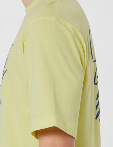 Image of United Colors of Benetton Men's Letter Print Oversized Fit T-Shirt