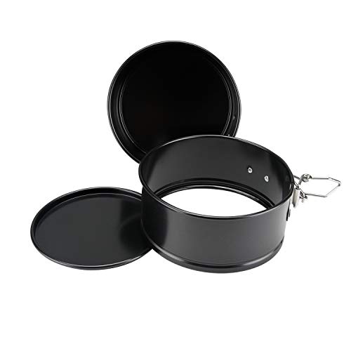 4 inch Small Springform Pan, Happybase 4 Piece Nonstick Round Cake Pans Mini Cheesecake Tins with Removable Bottom for Cheesecakes, Pizzas and Quiches - Image 3