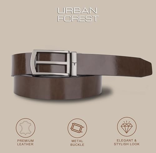 Image of URBAN FOREST Jord Leather Belt for Men