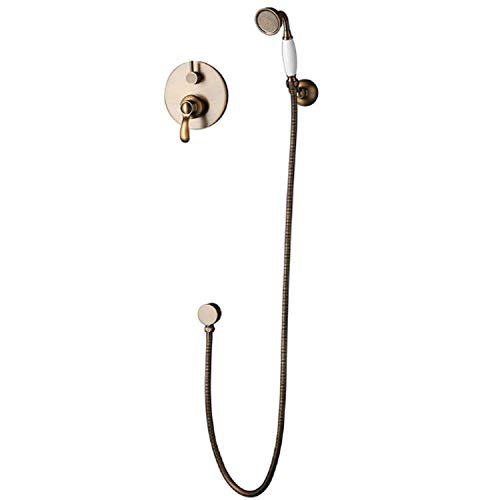 Shower Head Kit soffione Doccia di rubinetteria Doccia per Bagno Set Rubinetto Doccia con soffione Doccia a Pioggia ad Alta Pressione Set soffione Doccia per Bagno Soffioni Bagno Shower