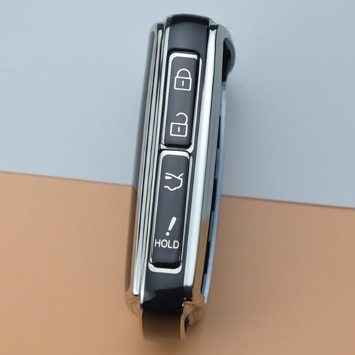 Coque de clé Mazda en TPU noir avec 4 boutons pour protection de boîtier Alexa CX30 CX5 CX8