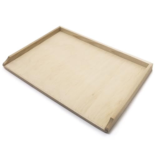 HolzFee Backbrett Auswahl 70 x 49 cm oder 50 x 49 cm Holz Nudelbrett Backunterlage (70 x 49 cm)
