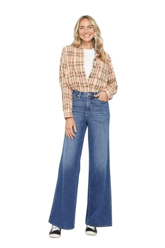 Judy Blue Product Image High-Waisted Tummy Control Retro Wide Jeans, 88847