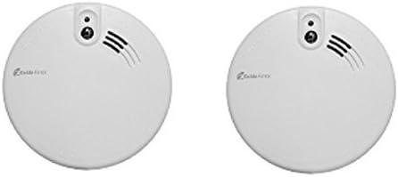 Twin Pack Kidde Firex KF20 Mains Powered Optical Smoke Alarm with 9V Back Up Batteries | KF2 | 4973