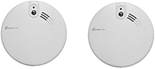 Twin Pack Kidde Firex KF20 Mains Powered Optical Smoke Alarm with 9V Back Up Batteries | KF2 | 4973