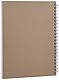 Pigna, QUABLOCK Maxi Spiral Notizbuch, 80 g/m² Papier, 120 Blatt mit Löchern und Miroperforation, A4 Format, 22x29,5 cm, 5M innen, 5 mm quadratisch, 5