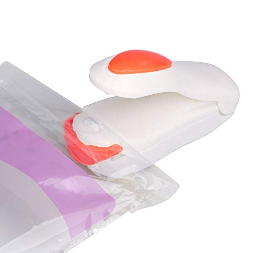 6 colorful Portable Mini Sealing Household Machine,Handheld Food Sealing Machine, Mini Heat Bag Sealer Sealing Machine Hand Pressure Heat Sealing Machine for Airtight Food Storage Saver - Thumbnail 4