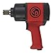 Chicago Pneumatic CP7773 1 Inch Air Impact Wrench, Red, Metal