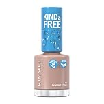RIMMEL Kind & Free Nail Polish, 161 Skimming Stones, 8ml