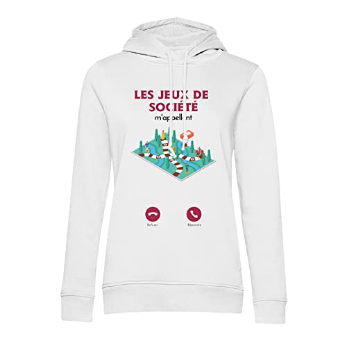 Sweat à capuche jeux de société m'appellent pour ne plus avoir froid en jouant