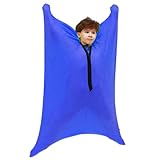 Hoja de relajación infantil – Juguete de actividad para terapia ocupacional, cubierta extensible, comodidad propioceptiva, ideal para rincones de relajación (niños con TDAH, trastornos TR