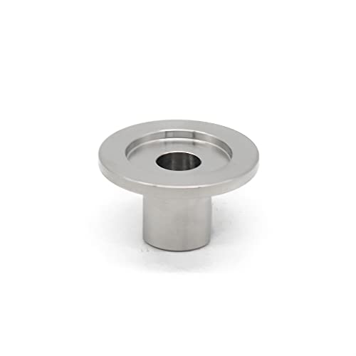 Image of SS304 KF25 NPT Female Adaptor thread 1 /4 inch NW25 KF Female coupling ISO-KF25 X FNPT 1 /4 inch