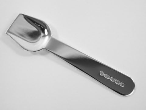 Cators Sterling Silver Ice Cream Scoop, Hallmarked Metal Ice Cream Scoop for Home & Professional Use