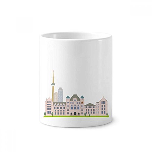 Rangement bureau stylos et brosses à dents tasse céramique Canada anti-désordre