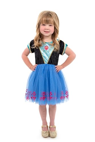 Disfraz niña vestido fiesta princesa sin purpurina M miniatura 1