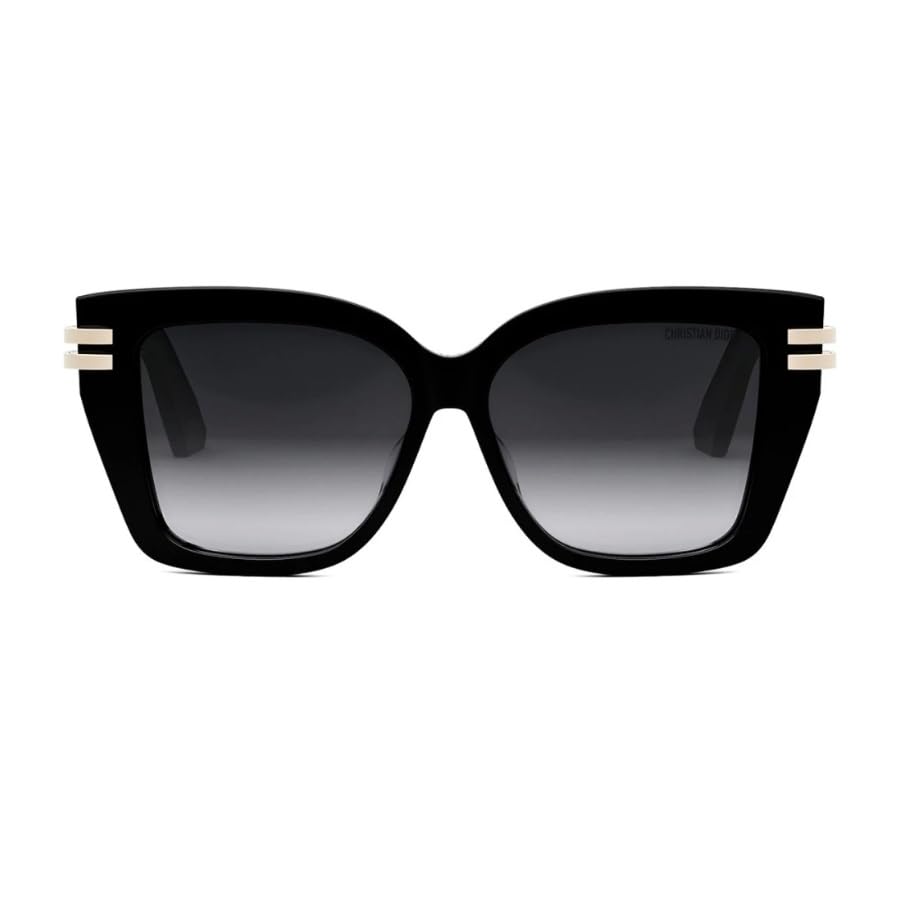 Dior CDior S1F 10A1 - Gafas de sol para mujer, color negro, 56 mm