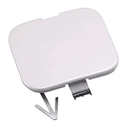 beler White Front Bumper Tow Eye Hook Cover Cap Fit for Nissan Altima 2013-2015 622A0-3TA0A