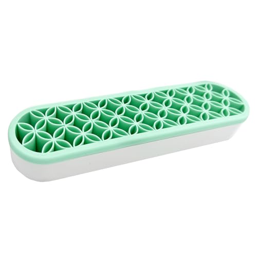 TANG SONG Silicone Cosmetic Makeup Brush Holder Containers Organizer