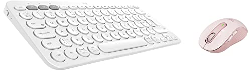 Image of Logitech K380 Wireless Multi-Device Bluetooth Keyboard for Windows & Signature M650 Wireless Mouse - for Small to Medium Sized Hands,2-Year Battery, Silent Clicks, Customisable Side Buttons, Bluetooth