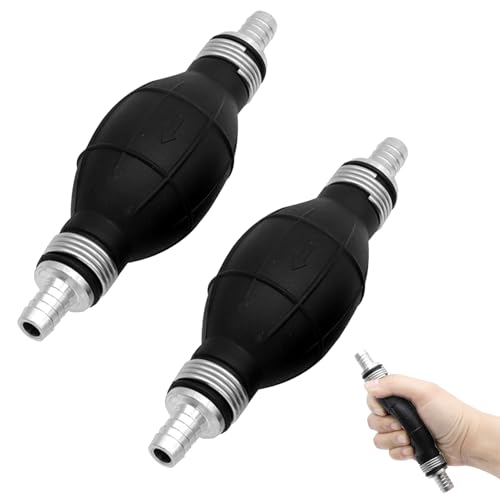 2 Pièces Amorceur Essence/Diesel 10mm, Poire Amorcage Gasoil En Caoutchouc, Pompe Manuelle Carburant Pour Transfert, Eau Et Liquides Automobile/Jardin