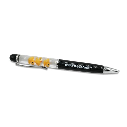 Bolígrafo Novelty Floaty Pen con diseño flotante pato miniatura 1