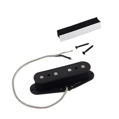 Totority 4 String Bass Pickup Replacement Single Coil Pickup for Bass Guitar Box Easy Install Diy Parts