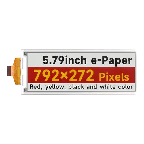Module d'écran d'affichage 5.79 pouces avec panneau électronique 792x272 haute densité