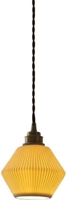 Lustre de décoration intérieure cuivre céramique vintage avec base E27