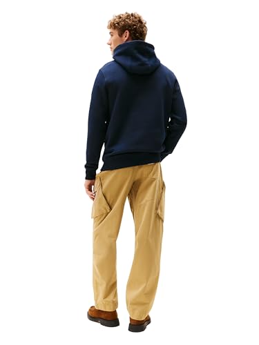 Tommy Hilfiger Men's Medium Weight Hoodie with Signature Printed Graphic Logo4