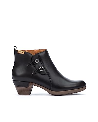 PIKOLINOS High-Heel Ankle Boot Leather Rotterdam for Woman Black