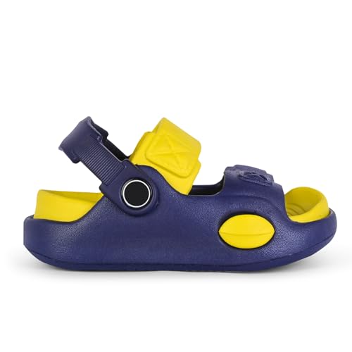 Image of GIMME ! Summer Comfort Unisex Sports Sandals, Navy and Royal Blue, Adjustable Straps, Non-Slip Footbed, Beach Walking Casual Wear 7100